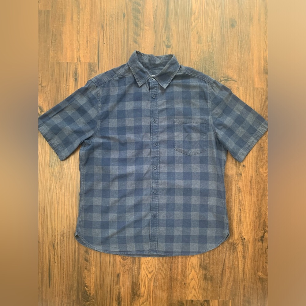 Mossimo Men’s Buffalo Check Button Down Shirt